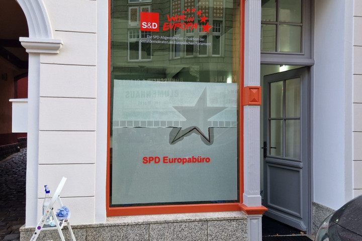 Schaufensterbeschriftung